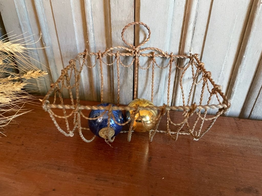 zeepmandje draadwerk mandje bakje periode 1900 Frans, Antiek en Kunst, Curiosa en Brocante, Ophalen of Verzenden