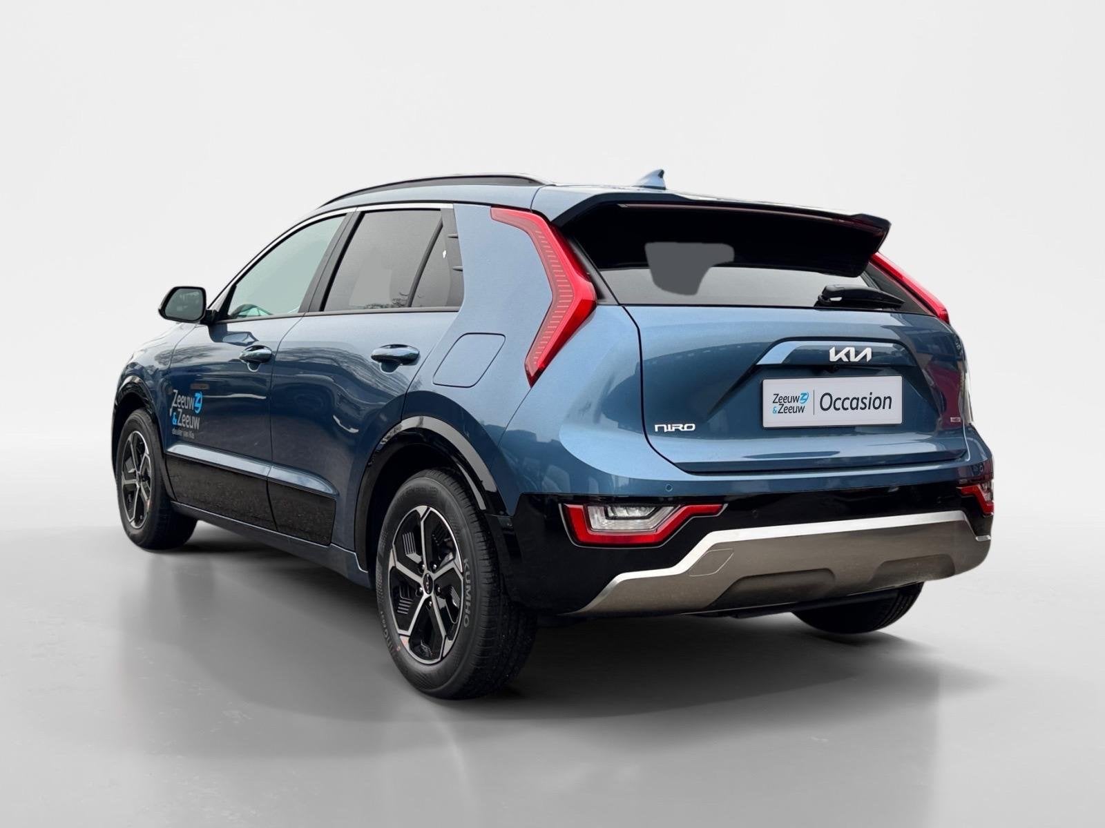 Kia Niro 1.6 GDi Hybrid DynamicPlusLine | Schuifdak | Head u, 137 pk, Gebruikt, Euro 6, Blauw