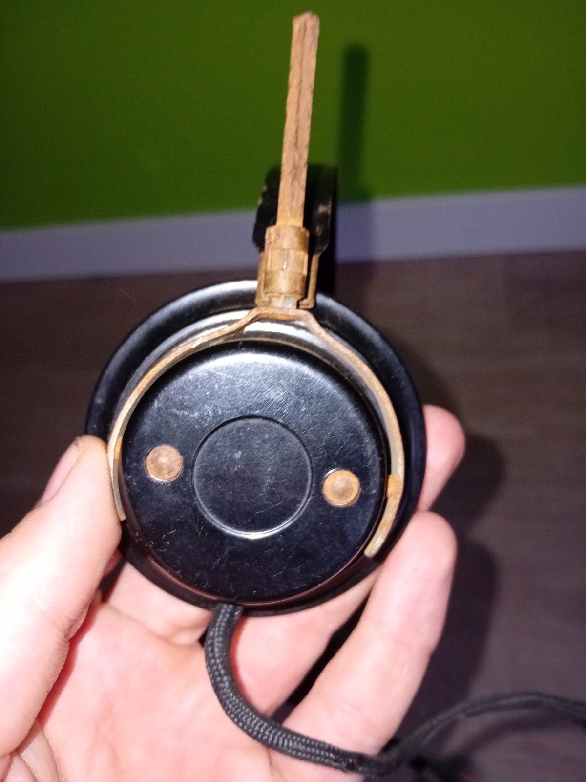 Vintage Duitse Luchtmacht Koptelefoon UFH Lr.127010 4000 Ohm, Ophalen of Verzenden