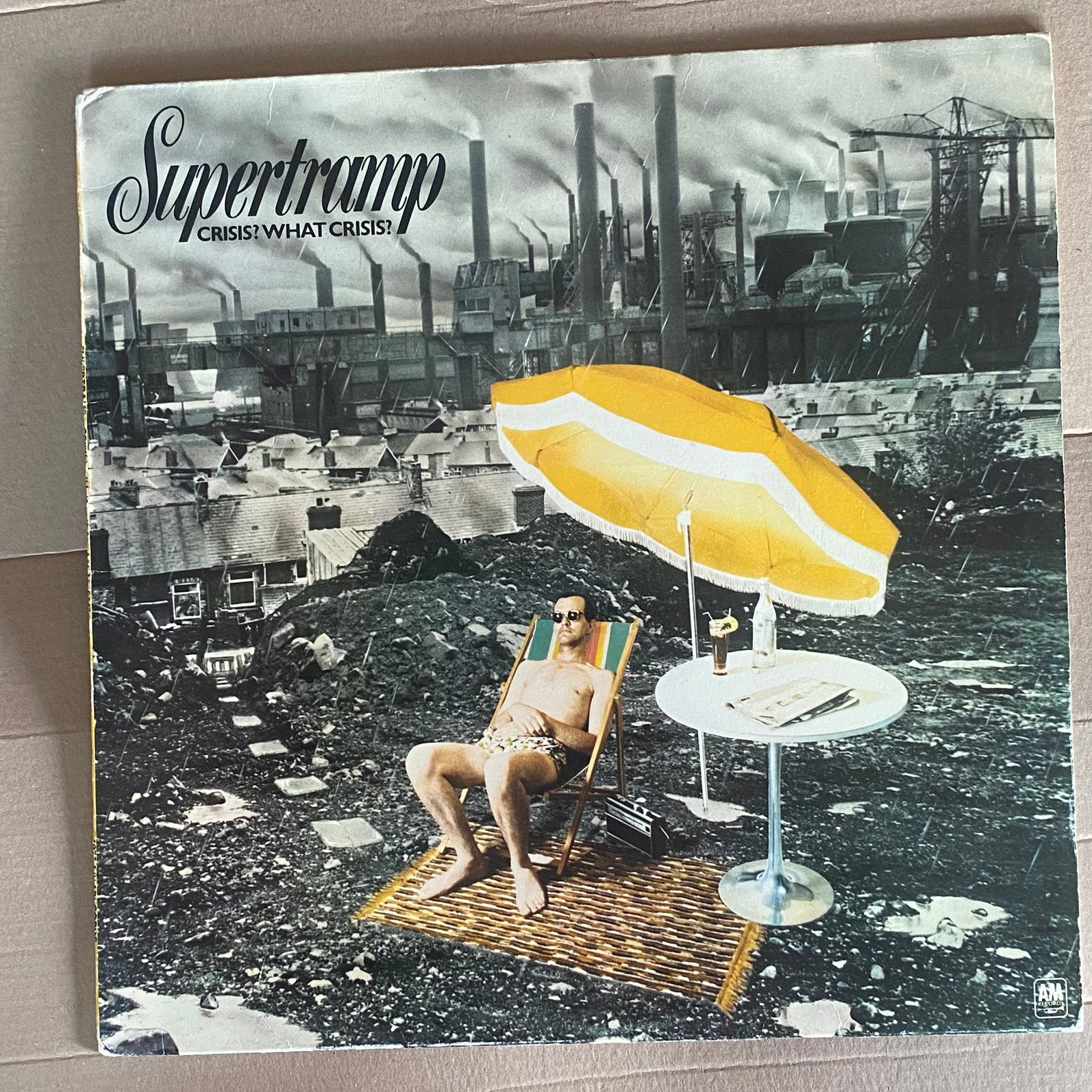 Lp - supertramp - crisis, what crisis?, Ophalen of Verzenden, Gebruikt, 12 inch, Poprock