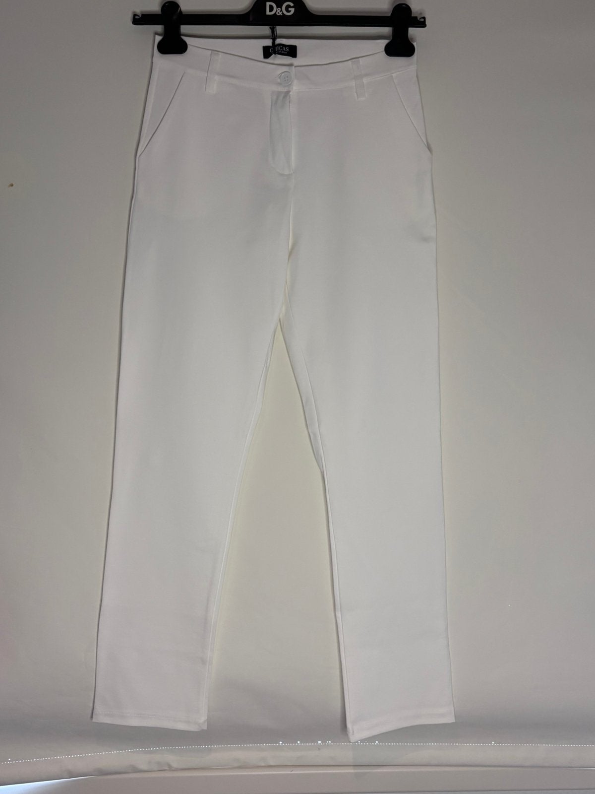 Chicas broek met veel strech maat L, Kleding | Dames, ., Wit, Maat 42/44 (L), Ophalen of Verzenden
