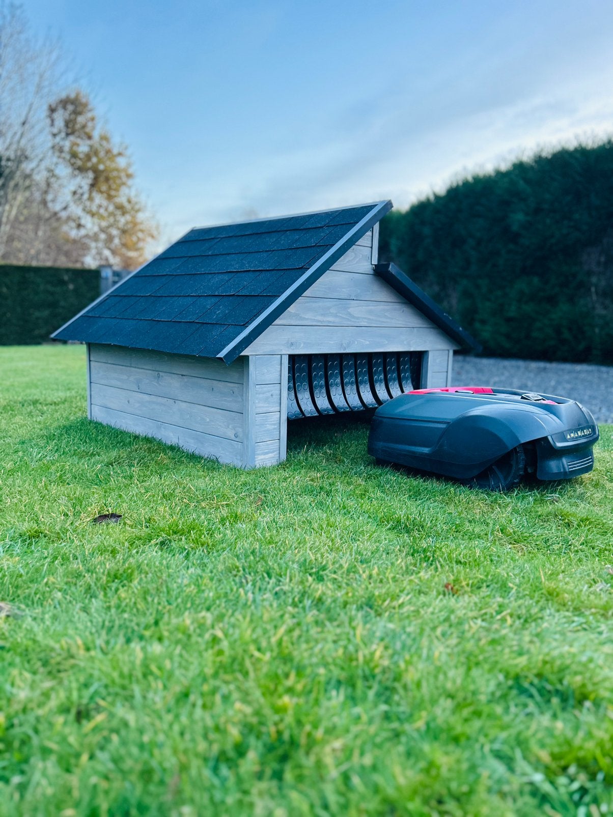 Robotmaaier garage, Ophalen, Zo goed als nieuw