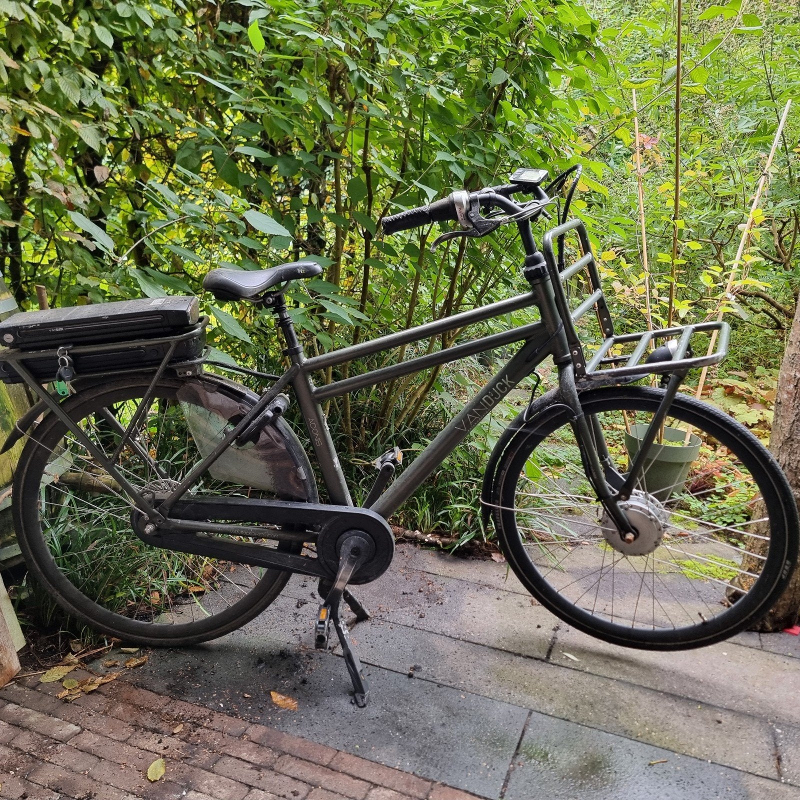 Elektrische fiets VanDijck Adonis (nieuwe accu twv 300 euro), 47 tot 51 cm, Ophalen, Gebruikt, Overige merken