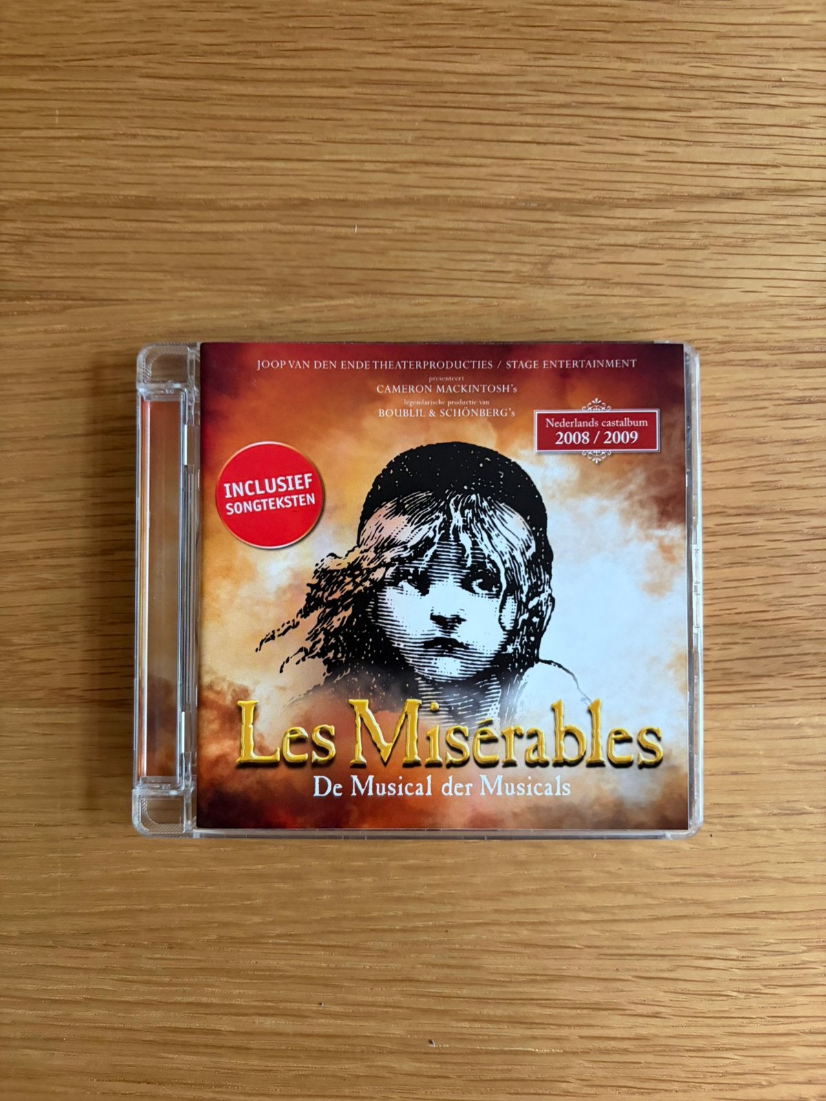 Les Miserables Nederlandse musical 2008/2009 cd cast album, Ophalen of Verzenden, Zo goed als nieuw