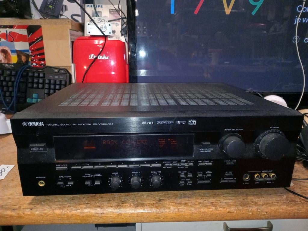 Yamaha RX-V795RDS Natural Sound AV Receiver, Ophalen, Gebruikt, Yamaha, 120 watt of meer