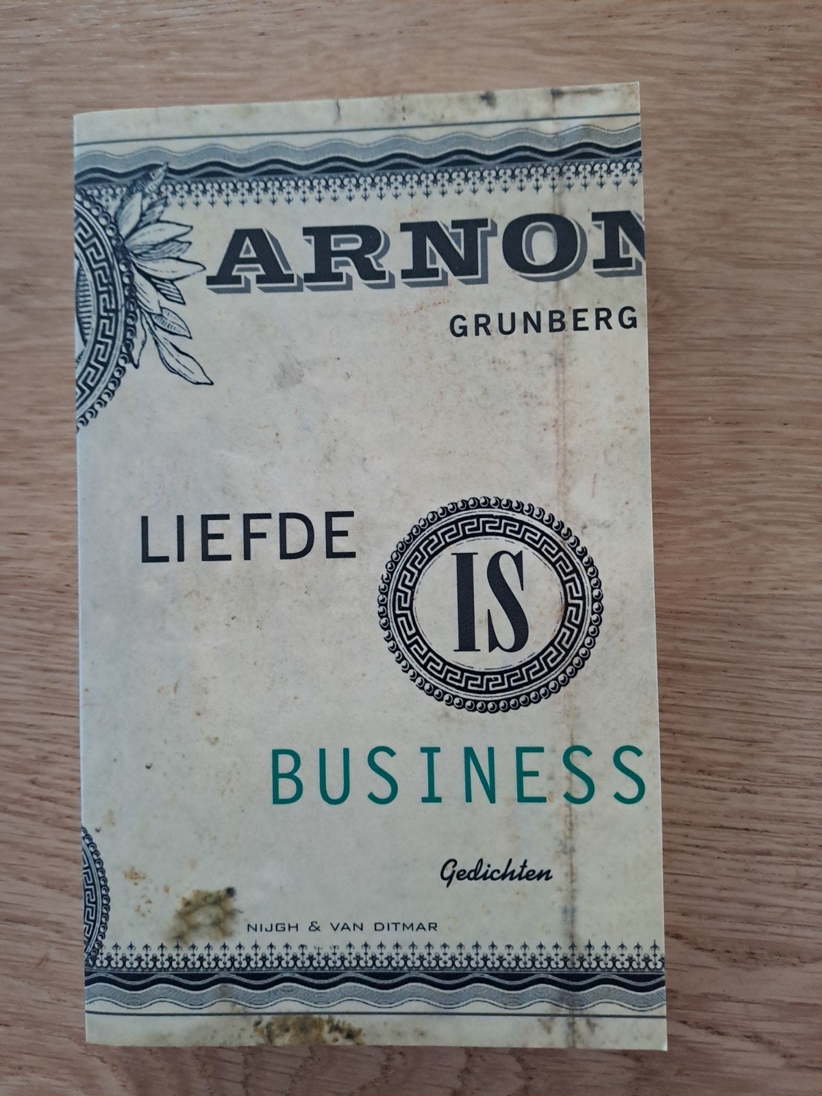 Arnon Grunberg - Liefde is business (Gedichten), Ophalen of Verzenden, Gelezen, Arnon Grunberg