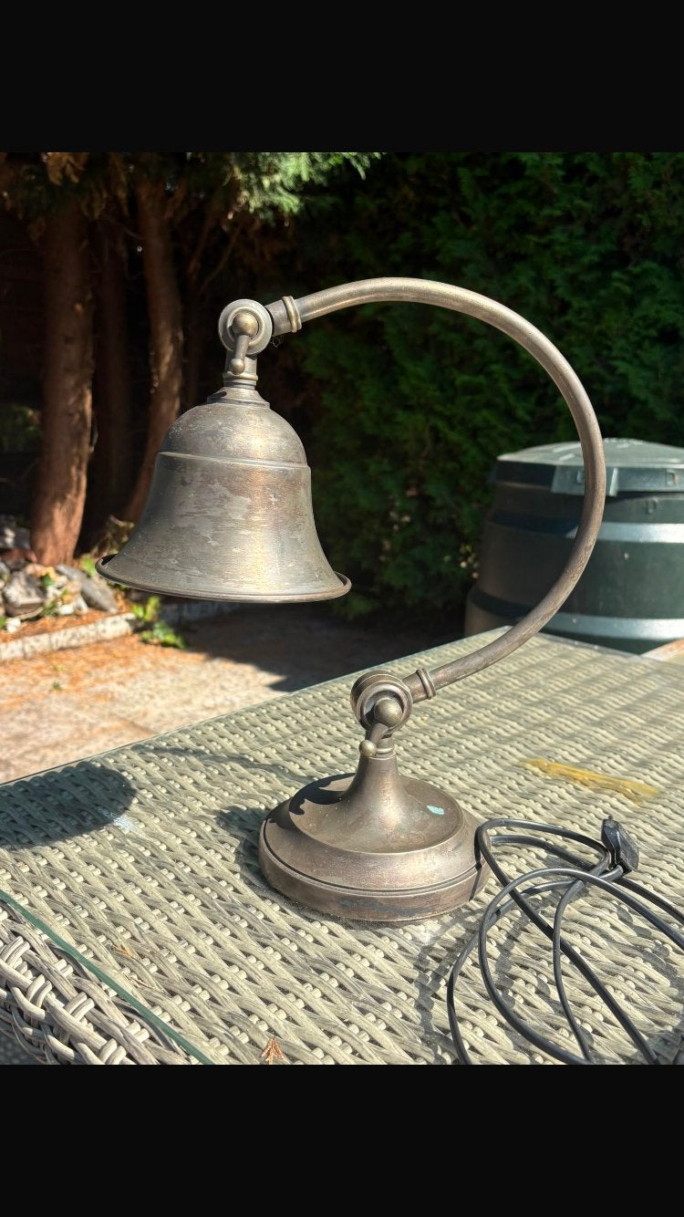 Leuke sfeerlamp tafellamp metaal, Ophalen, Verstelbaar, Grijs, Metaal