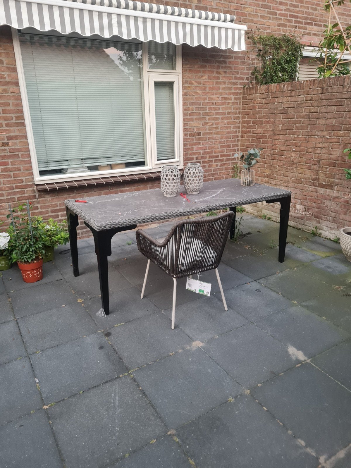 gratis tuintafel, Ophalen, Gebruikt, Overige materialen