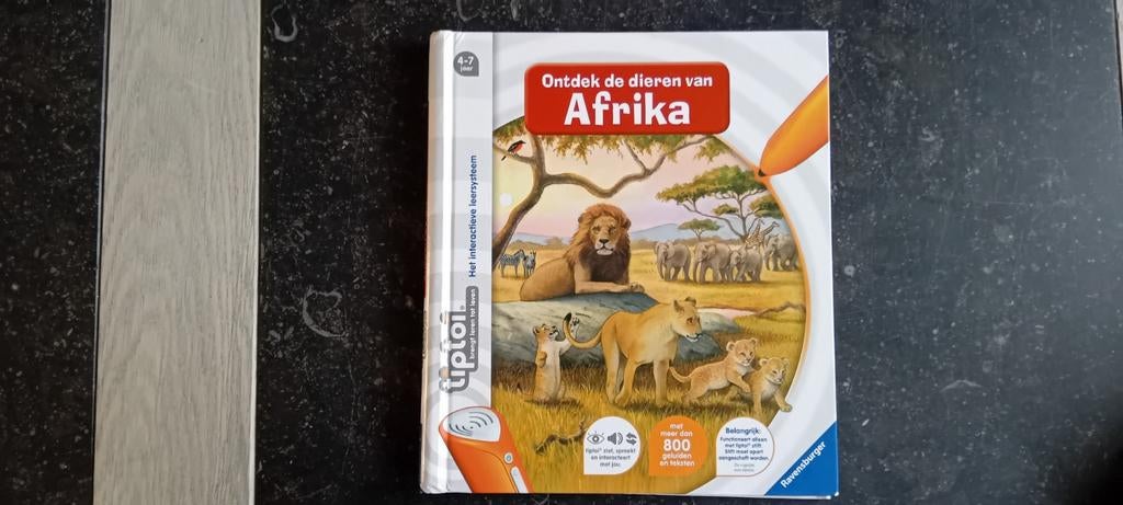 Tip toi Afrika, Muziek en boerderij, Kinderen en Baby's, Speelgoed | Educatief en Creatief, Ophalen of Verzenden