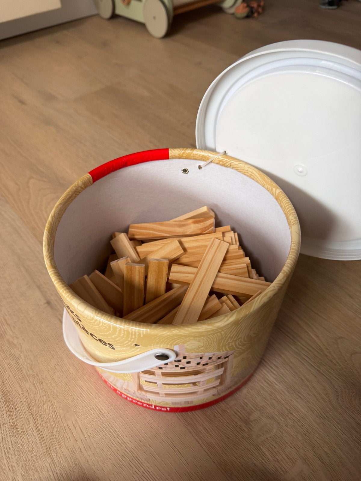 Playing Kids Stapelblokken 100 stuks, Ophalen, Gebruikt, Overige merken