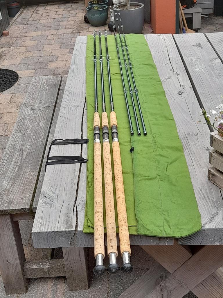 CJW H.T.M. X-heavy 13ft karperhengels 3 stuks, Ophalen, Gebruikt, Werphengel
