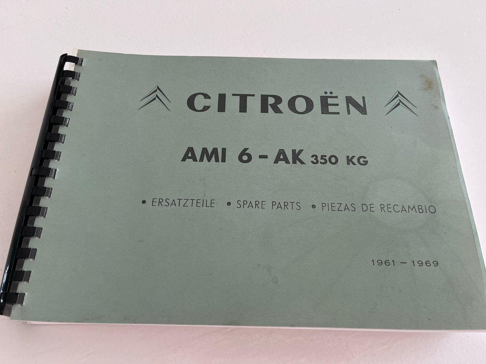 Exploded views Citroën Ami 6 - AK 350 kg, Ophalen, Zo goed als nieuw, Clearstamp