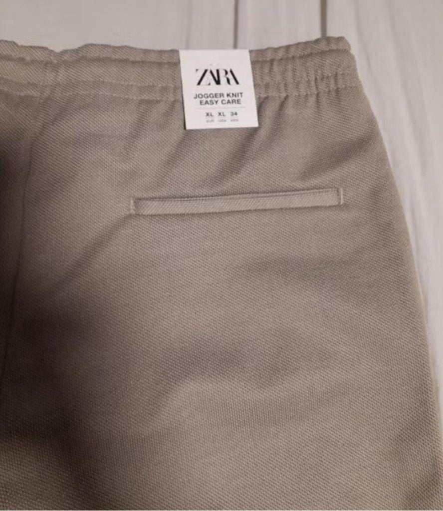 Zara jogger pamtalon, Zara, Beige, Ophalen of Verzenden, Maat 56/58 (XL)