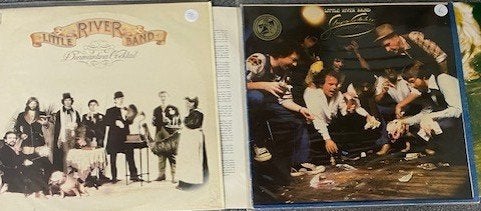LittleRiver Band:NoReins/theNet/TimeExposure/DiamondCocktail, Cd's en Dvd's, LP, Ophalen of Verzenden, Zo goed als nieuw, 12 inch