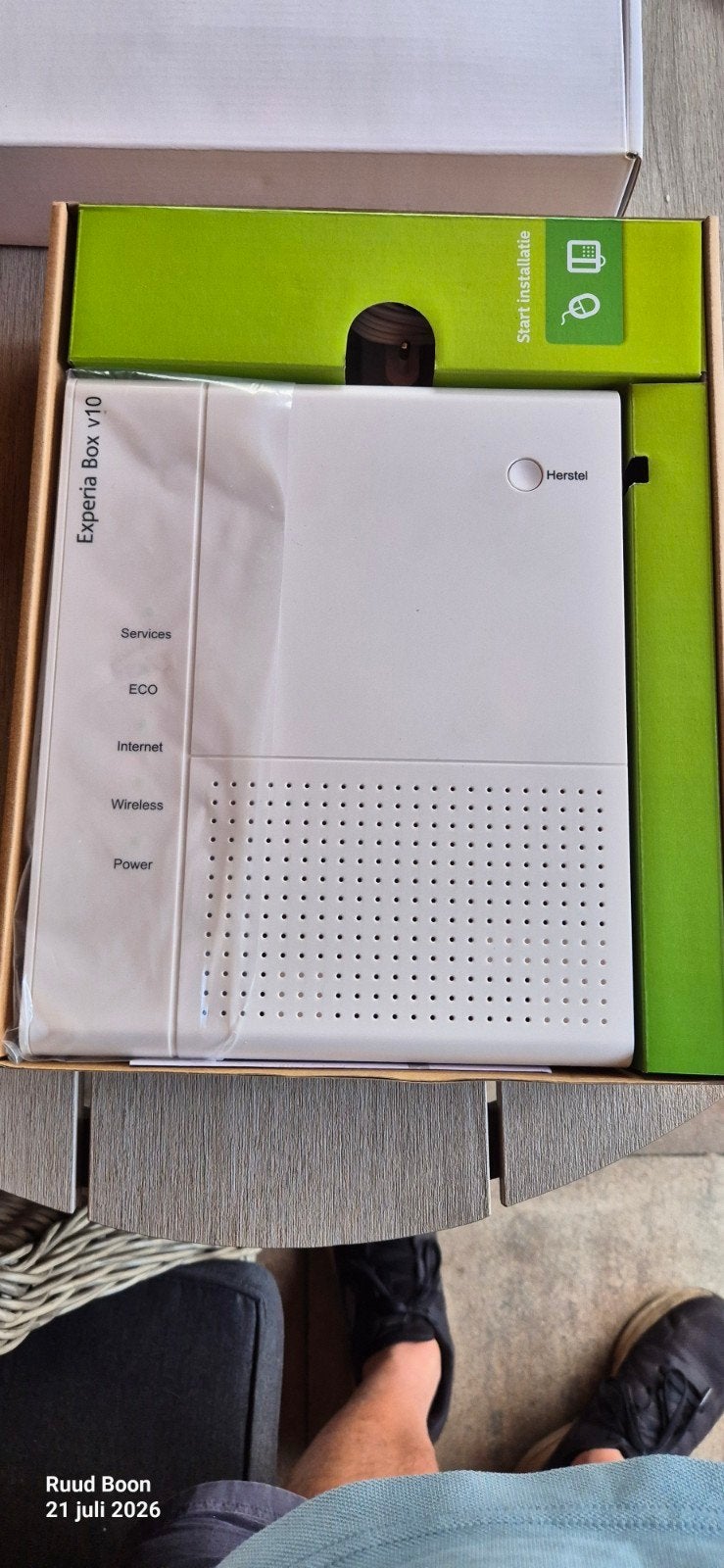 Experia Box V10 - KPN Router/Modem 2 stuks, Verzenden, Nieuw