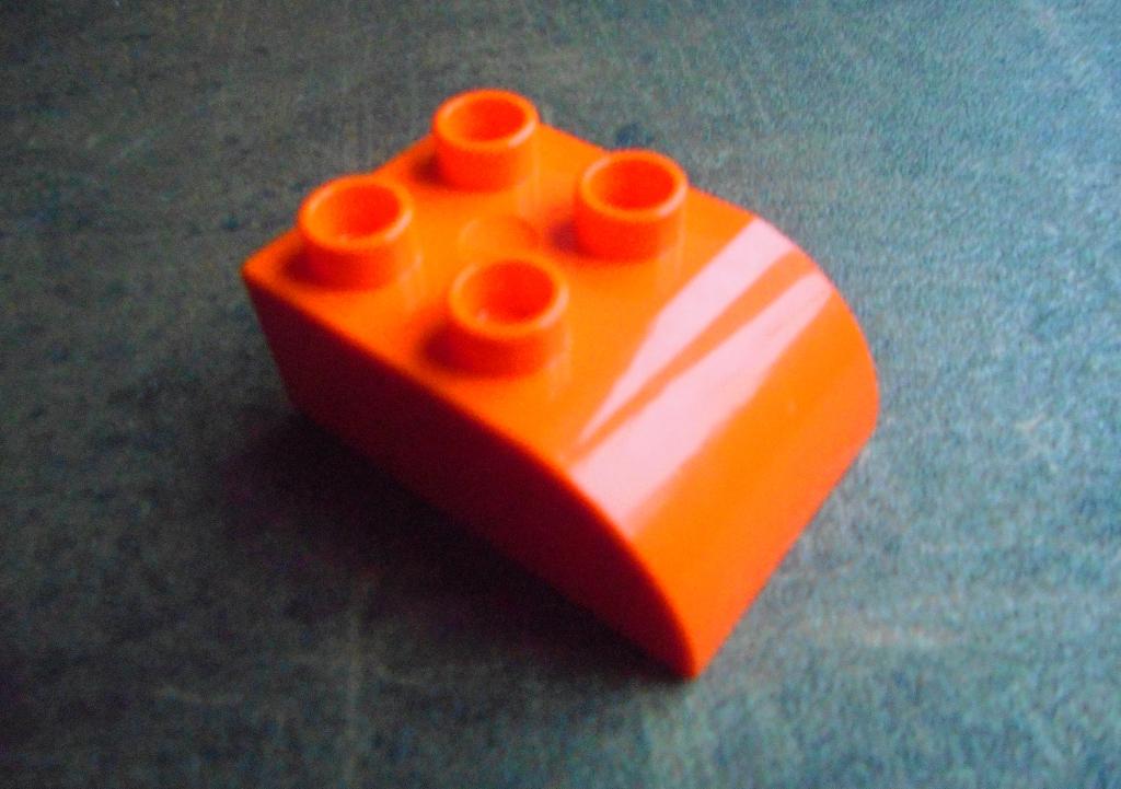 Lego Duplo Brick 2x3 Slope Curved (zie foto's) 2, Ophalen of Verzenden, Gebruikt, Losse stenen, Duplo