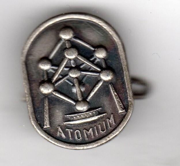 BROCHE ATOMIUM BRUSSEL (A8), Verzamelen, Ophalen of Verzenden, Gebruikt, Overige onderwerpen