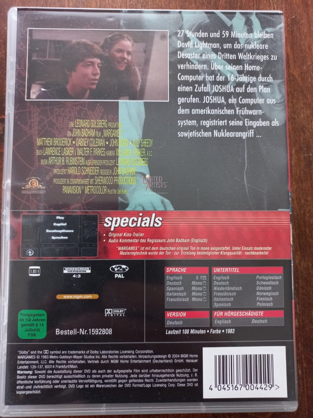 WarGames 1983, Vanaf 12 jaar, Ophalen of Verzenden, Gebruikt
