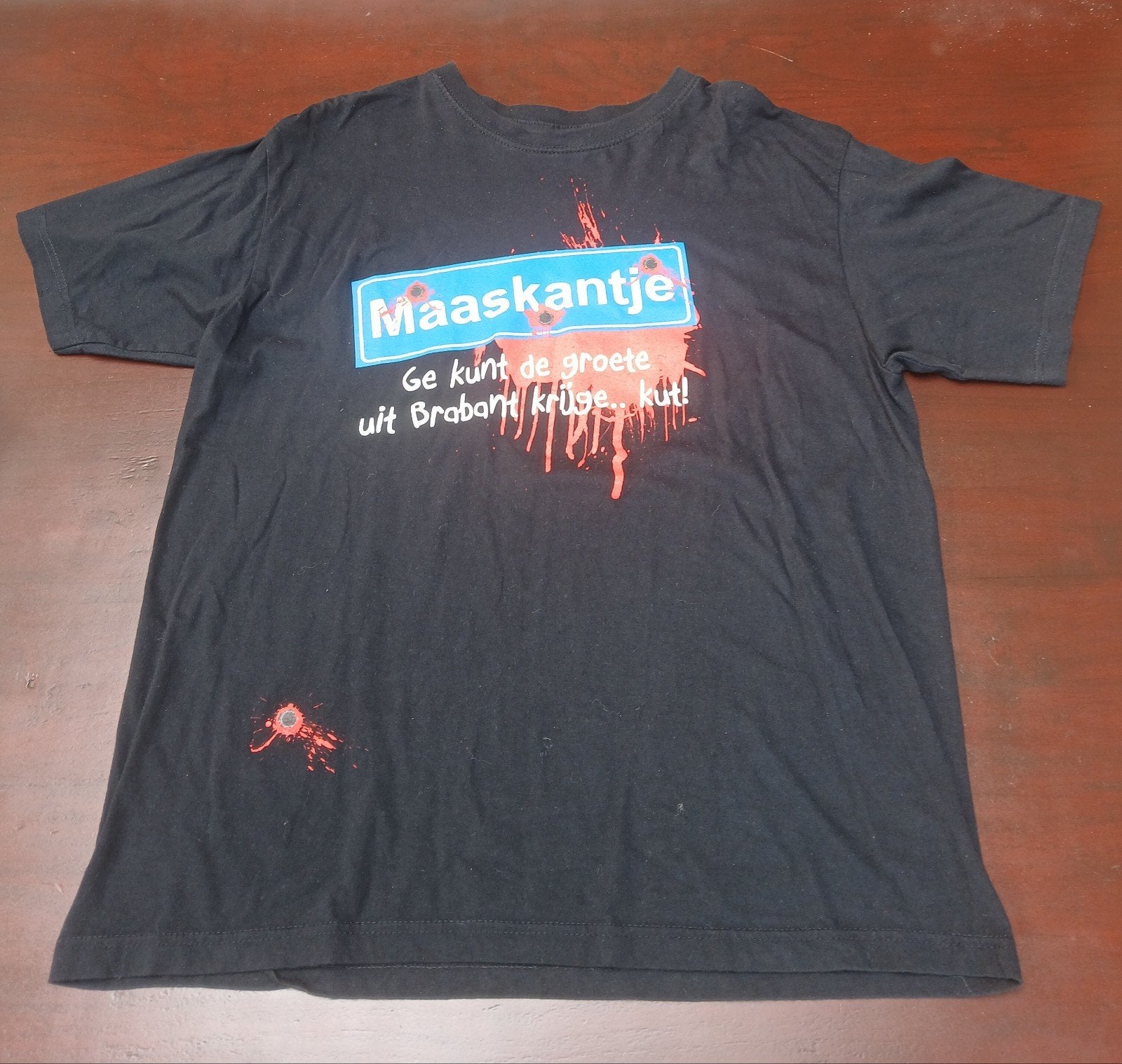 Heren t shirt korte mouwen - new kids / maaskantje - Maat M, Kleding | Heren, Ophalen of Verzenden, Zo goed als nieuw, Maat 48/50 (M)
