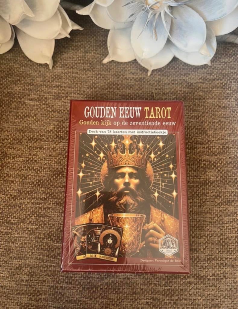 Nieuw tarot kaarten *** Gouden Eeuw Tarot, Ophalen of Verzenden, Nieuw, Tarot of Kaarten leggen, Overige typen