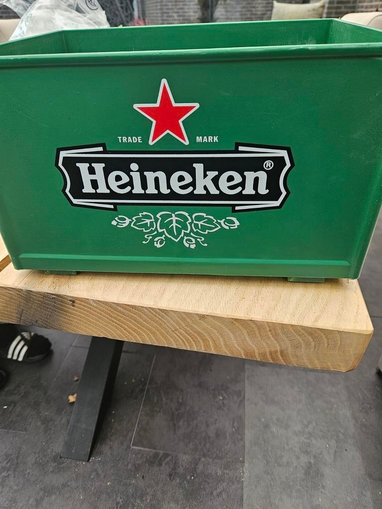 Heineken bierkrat - 34x19x25 cm, Verzamelen, Ophalen of Verzenden