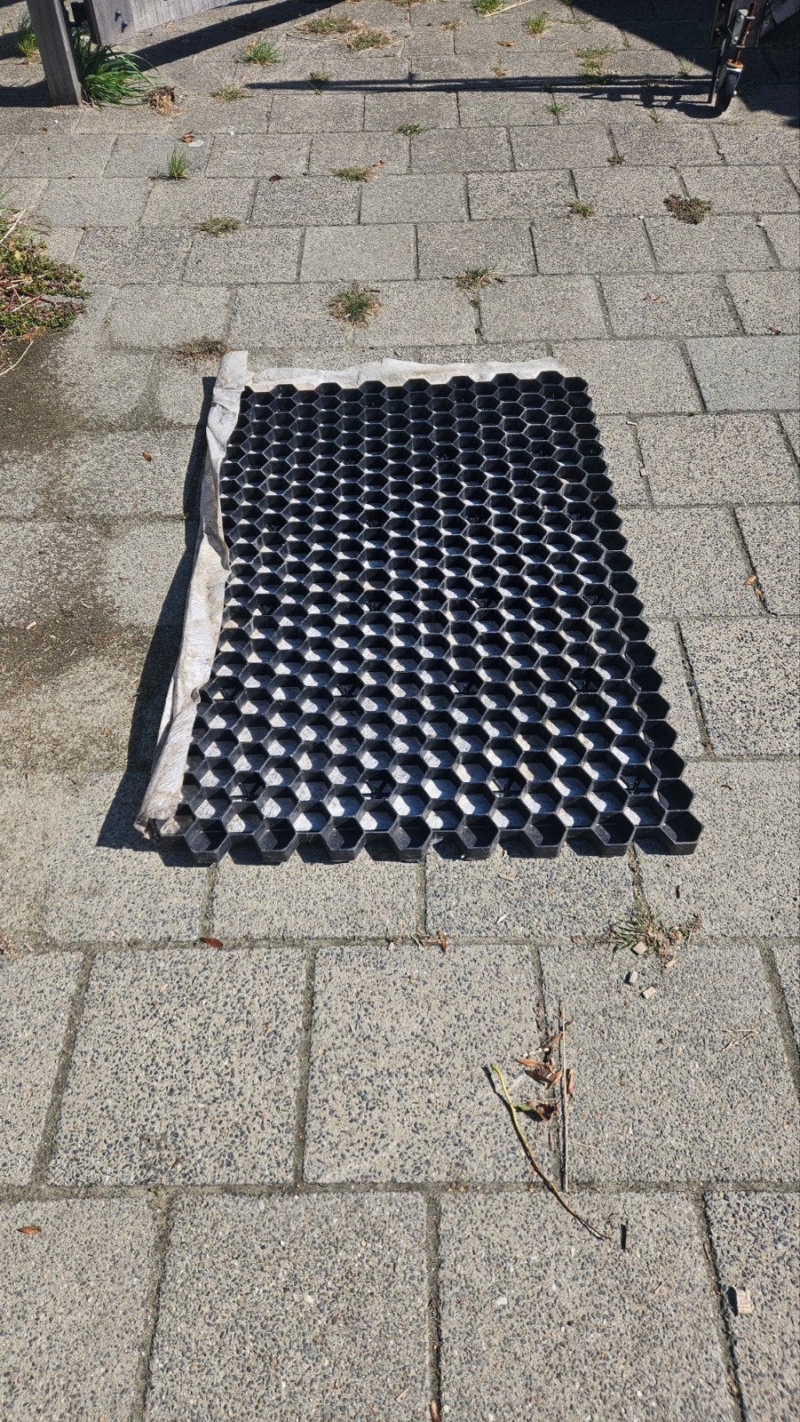 Partij extra sterke grindplaten 120x80, Tuin en Terras, Ophalen, Nieuw, Split