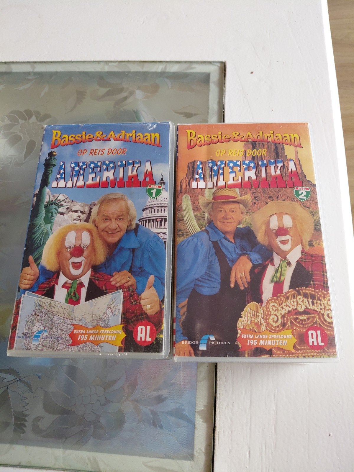 Bassie & Adriaan - Reis Door Amerika Deel 1 & 2 Compleet #2., Cd's en Dvd's, Boxset, Gebruikt, Ophalen of Verzenden, Kinderprogramma of -film