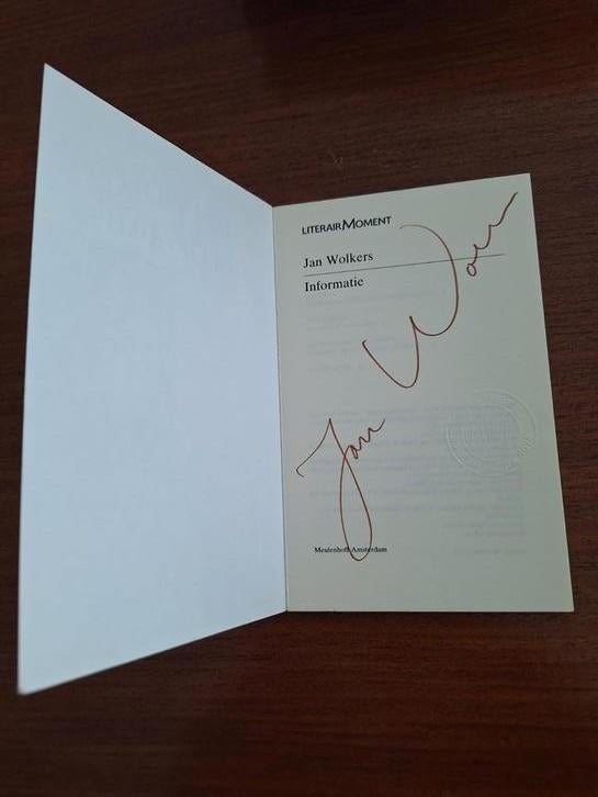 Gesigeerde boeken van Jan Wolkers., Ophalen of Verzenden