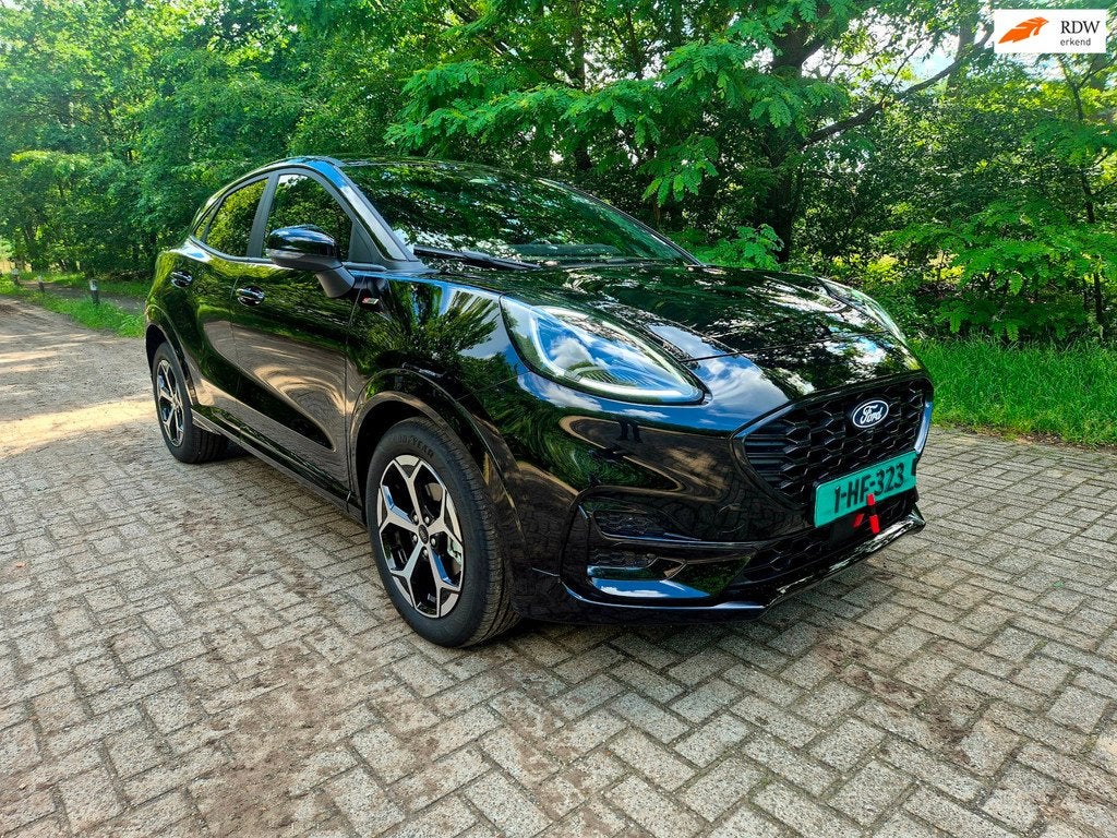 Ford Puma 1.0 EcoBoost Hybrid ST-Line automaat, Puma, Zwart, Zwart, Bedrijf