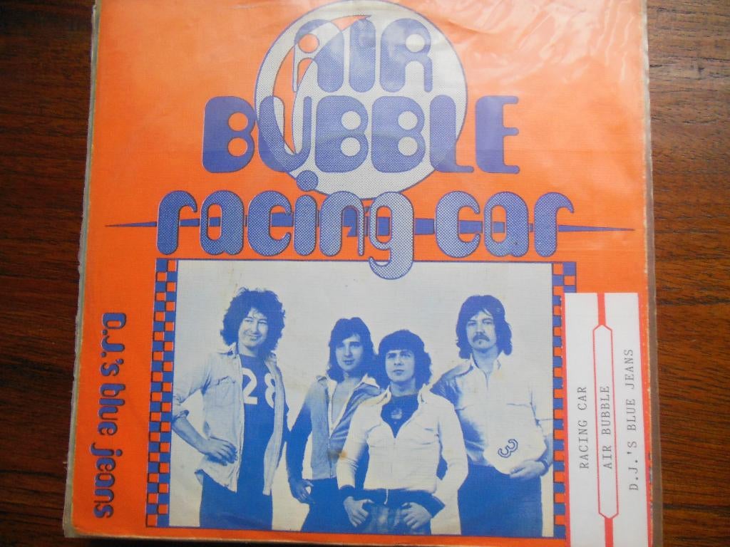 single air bubble 45rpm jukebox vinyl record racing car 7'', Gebruikt, 7 inch, Single, Ophalen of Verzenden