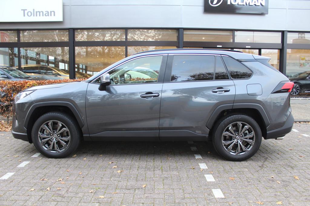 Toyota RAV4 2.5 Hybrid Style | Rijklaar | Trekhaak | Leder |, 12 maanden, Gebruikt, Zwart, 4 cilinders