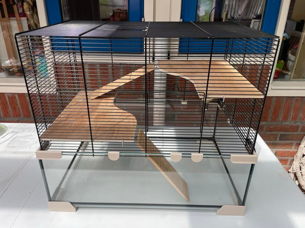 Hamsterkooi ferplast karat, Kooi, Minder dan 75 cm, Zo goed als nieuw, Muis