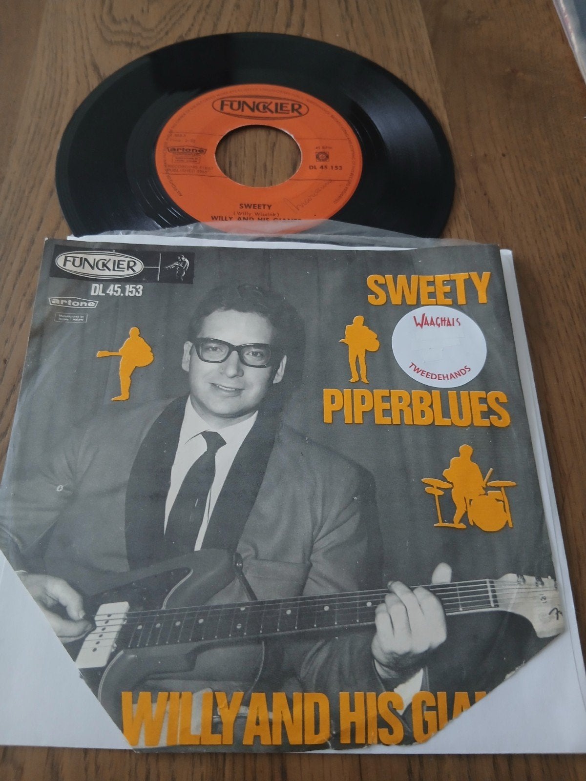 VINYL SINGLE   WILLY AND HIS GIANTS  1965, Verzenden, Zo goed als nieuw, Overige formaten