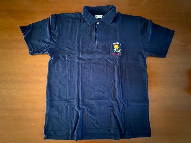 Nawaka '02 Scouting Polo - Maat XL, Verzenden, Gedragen, Maat 56/58 (XL), Blauw