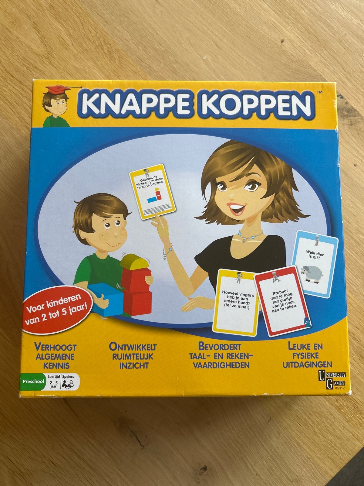Knappe Koppen Educatief Spel voor Kinderen 2-5 jaar, Ophalen, Zo goed als nieuw, Knutselen
