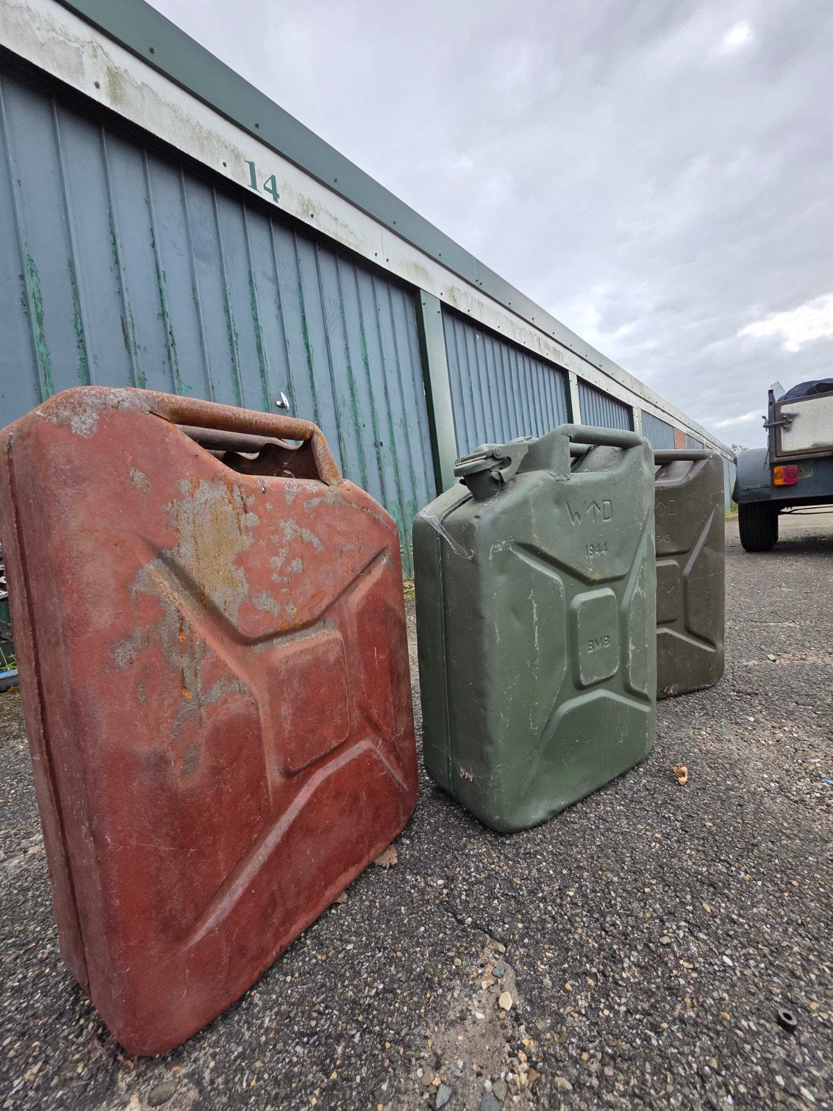 Jerry cans, Ophalen of Verzenden, Landmacht, Engeland