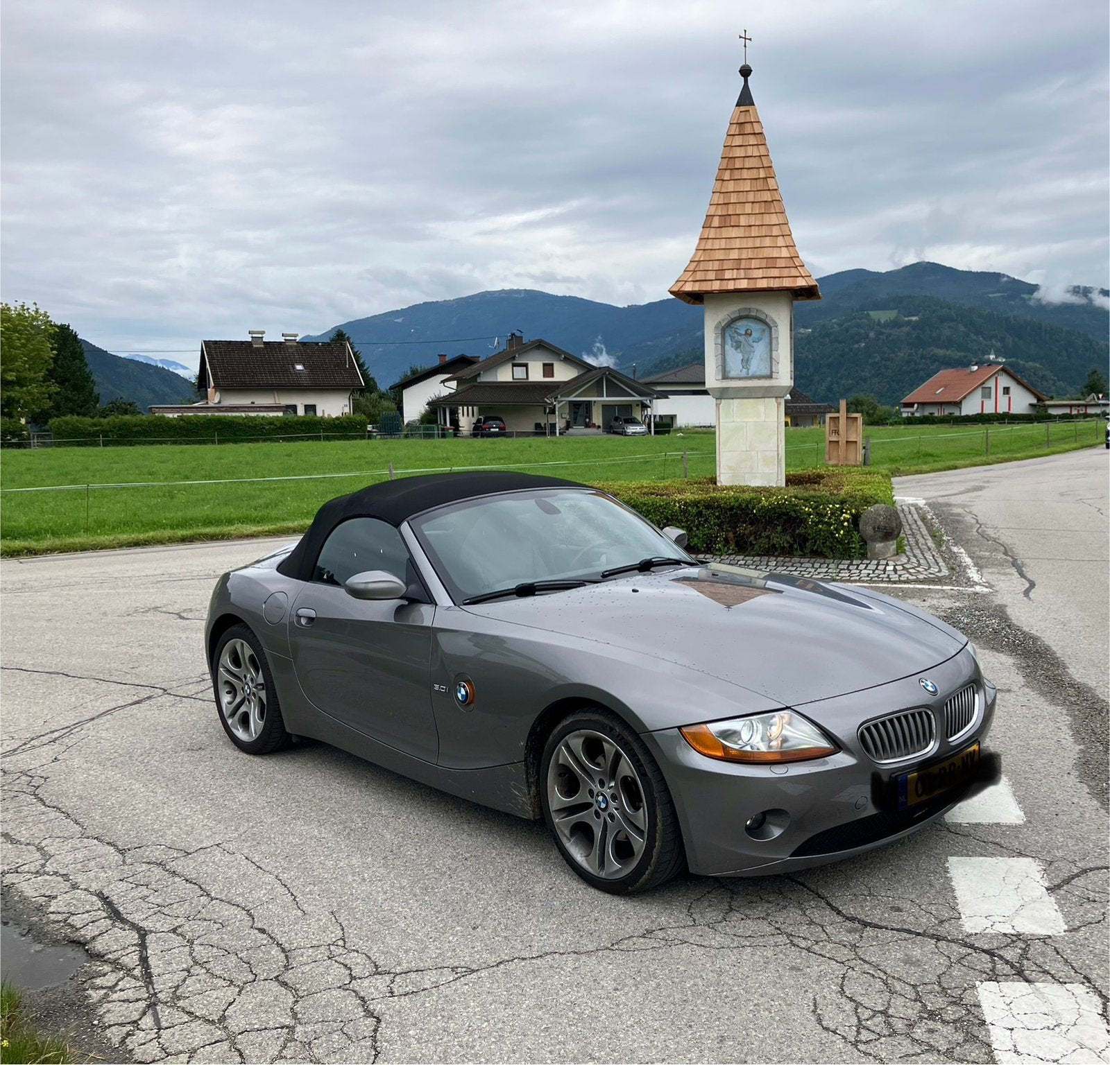 BMW Z4 3.0 I Roadster AUT 2005 Grijs, Auto's, BMW, Automaat, Achterwielaandrijving, Cabriolet, Beige