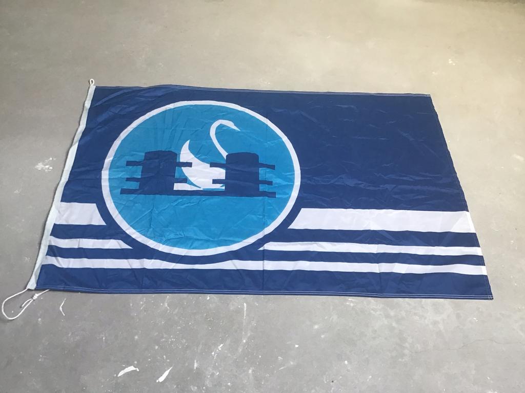 Scheepsvlag Blauw, Verzamelen, Scheepvaart, Ophalen of Verzenden, Nieuw