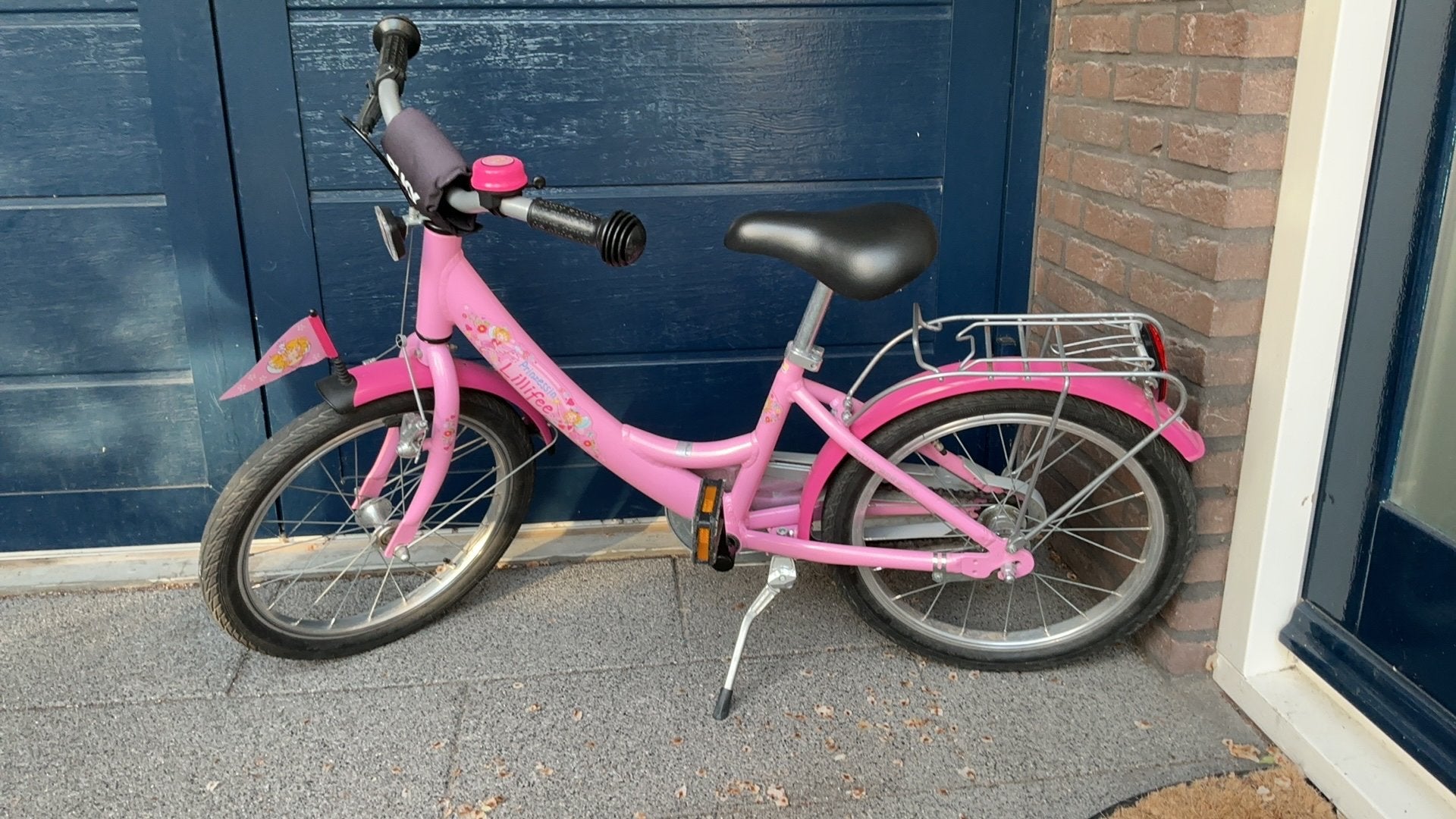 16 inch meisjesfiets Puky, Ophalen, Terugtraprem, Gebruikt, Handrem