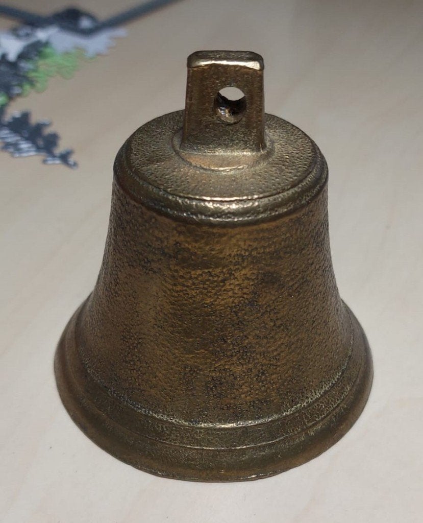 Antieke bel van koper, Antiek en Kunst, Verzenden, Brons
