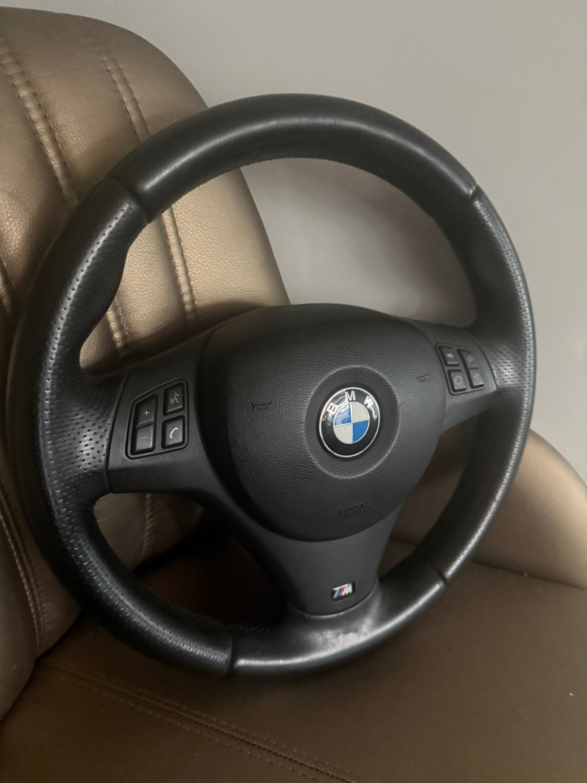 Bmw  M. E81 E82 E87 E88 E90 E91 E92 E93 leder stuur, Ophalen of Verzenden, BMW