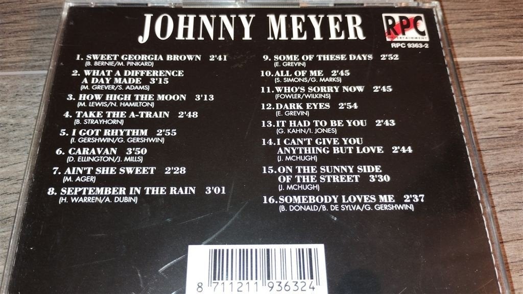 Johnny Meyer - The Swinging Accordeon, Ophalen of Verzenden, Zo goed als nieuw
