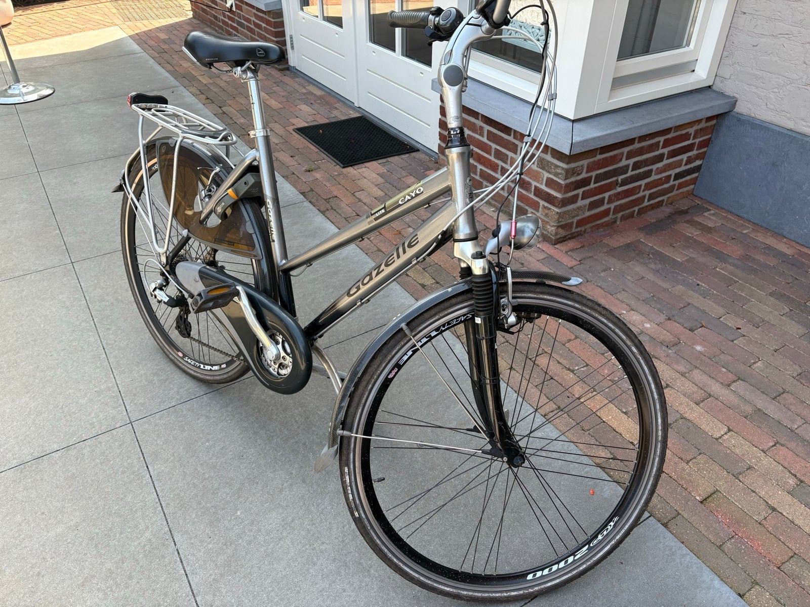 Gazelle Cayo Damesfiets -  gebruikt, Fietsen en Brommers, Fietsen | Dames | Damesfietsen, Ophalen, Velgrem, Zo goed als nieuw