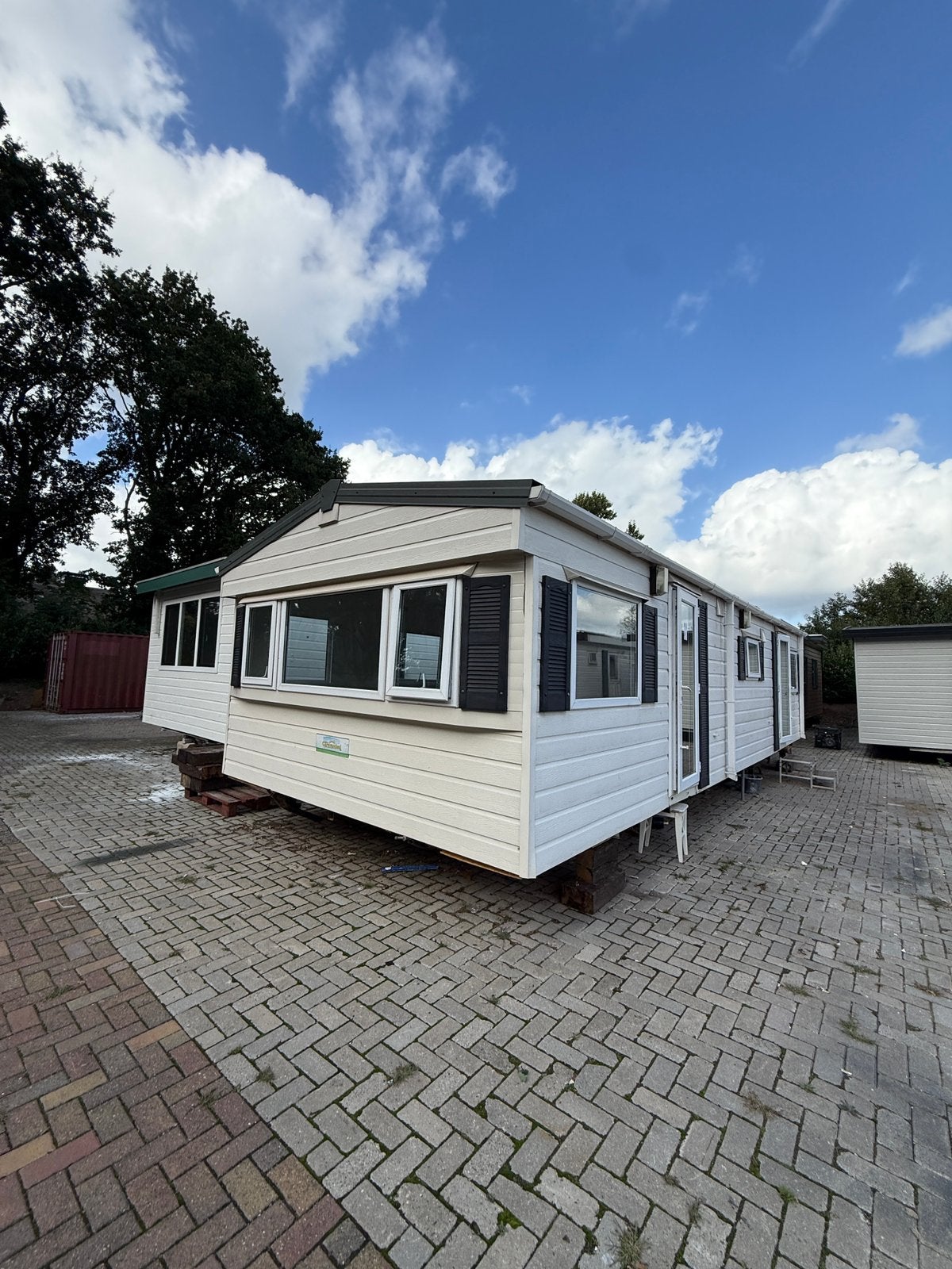 Stacaravan volledig kunststof drie slaapkamers, Tot en met 4