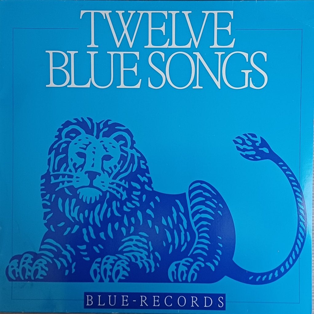 LP Twelve Blue Songs (Blauw vinyl) – Promo lp 1985, LP, Ophalen of Verzenden, Zo goed als nieuw, Speciale editie