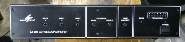 Ringleidingversterkers Sti Acoustics, Monacor, Ophalen of Verzenden, Zo goed als nieuw