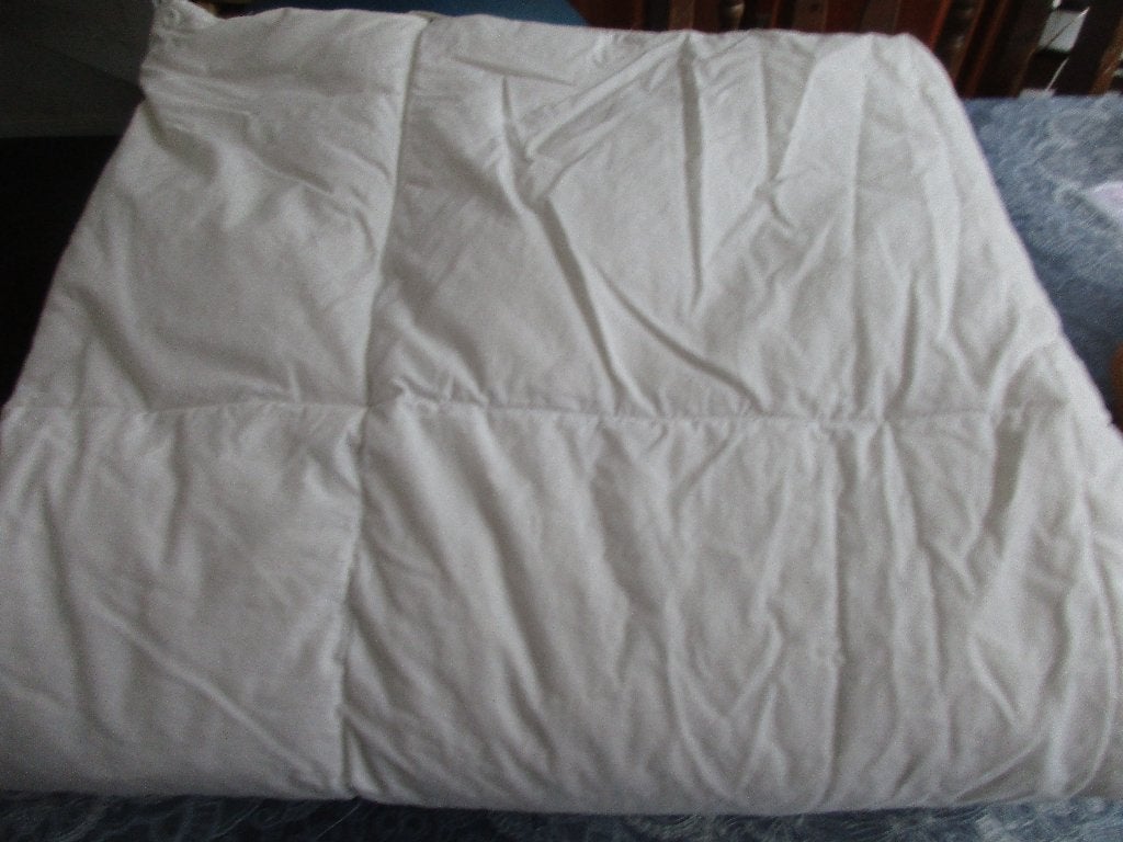 IKEA HÖNSBÄR zomer dekbed / 1 persoons - zgan / 140 x 200, Huis en Inrichting, Slaapkamer | Beddengoed, Eenpersoons, Wit, Ophalen of Verzenden