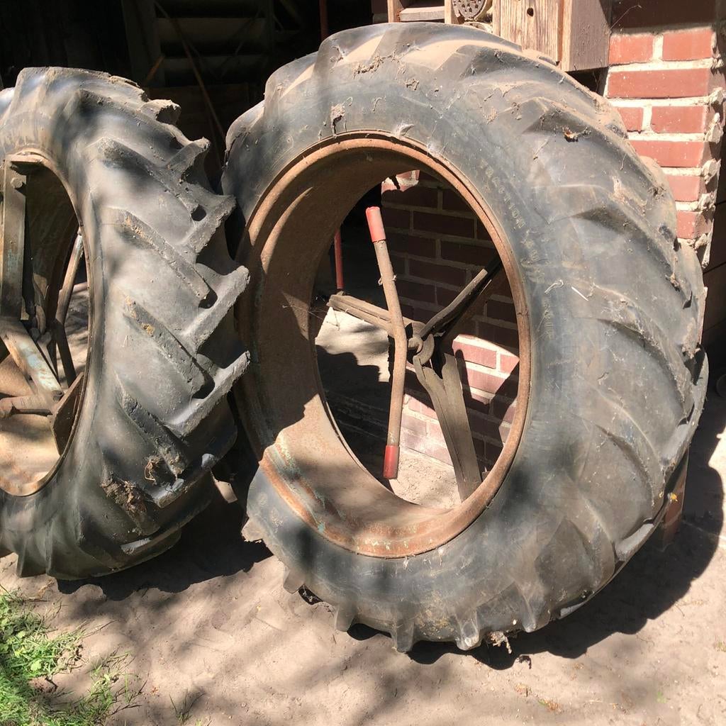 Dubbellucht en kooiwielen 32 inch, Ophalen