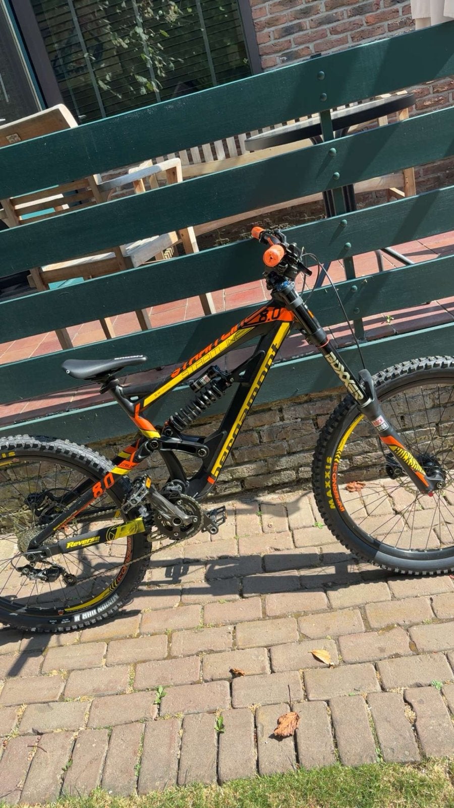Bergamont Straitline 8.0 Downhill Mountainbike, Overige merken, Gebruikt, Ophalen of Verzenden, Schijfrem