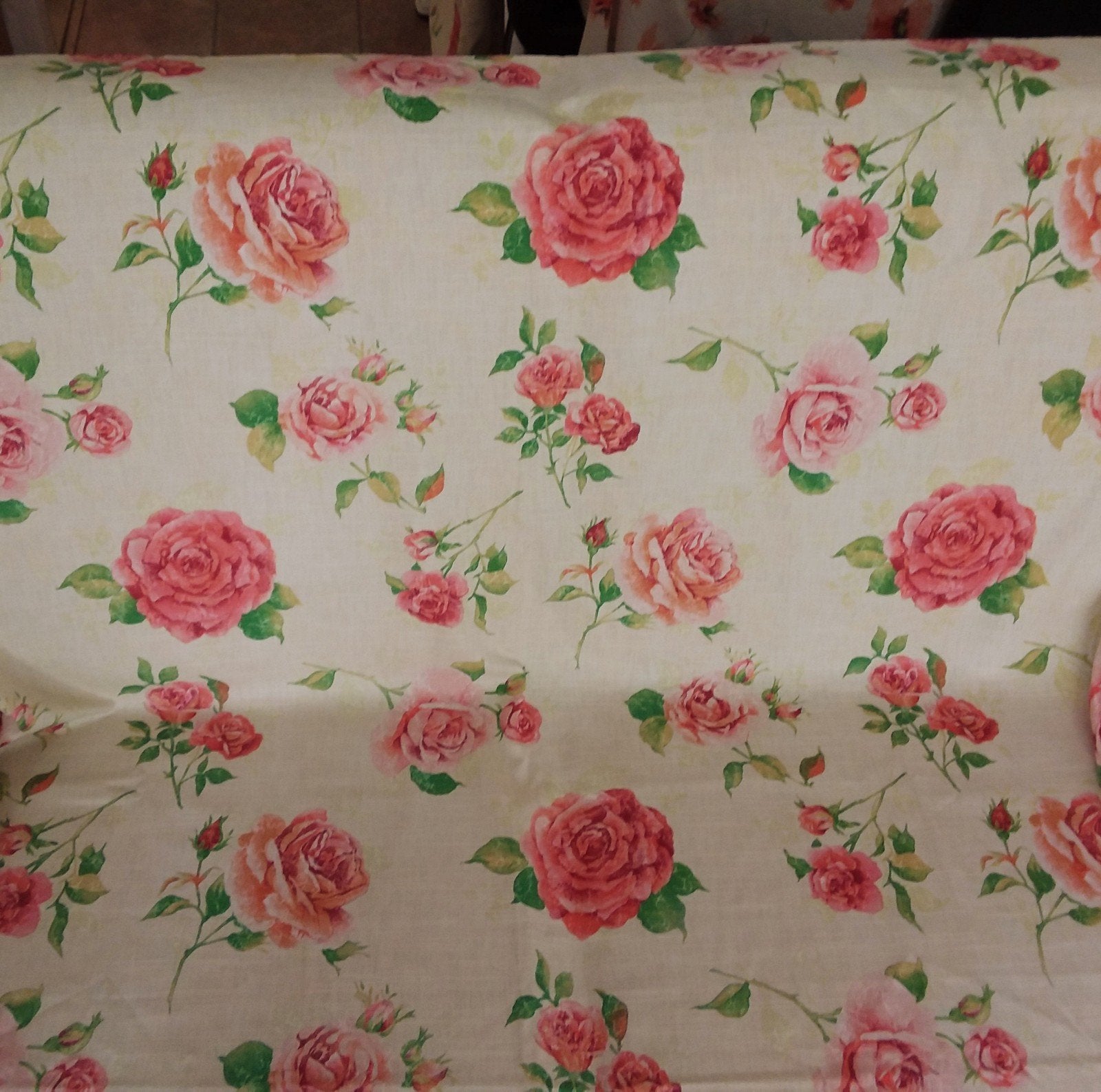 2 + 1 Gordijnen van 132 cm breed voor raam en deur, Groen, 132 cm, Ophalen of Verzenden, Zo goed als nieuw